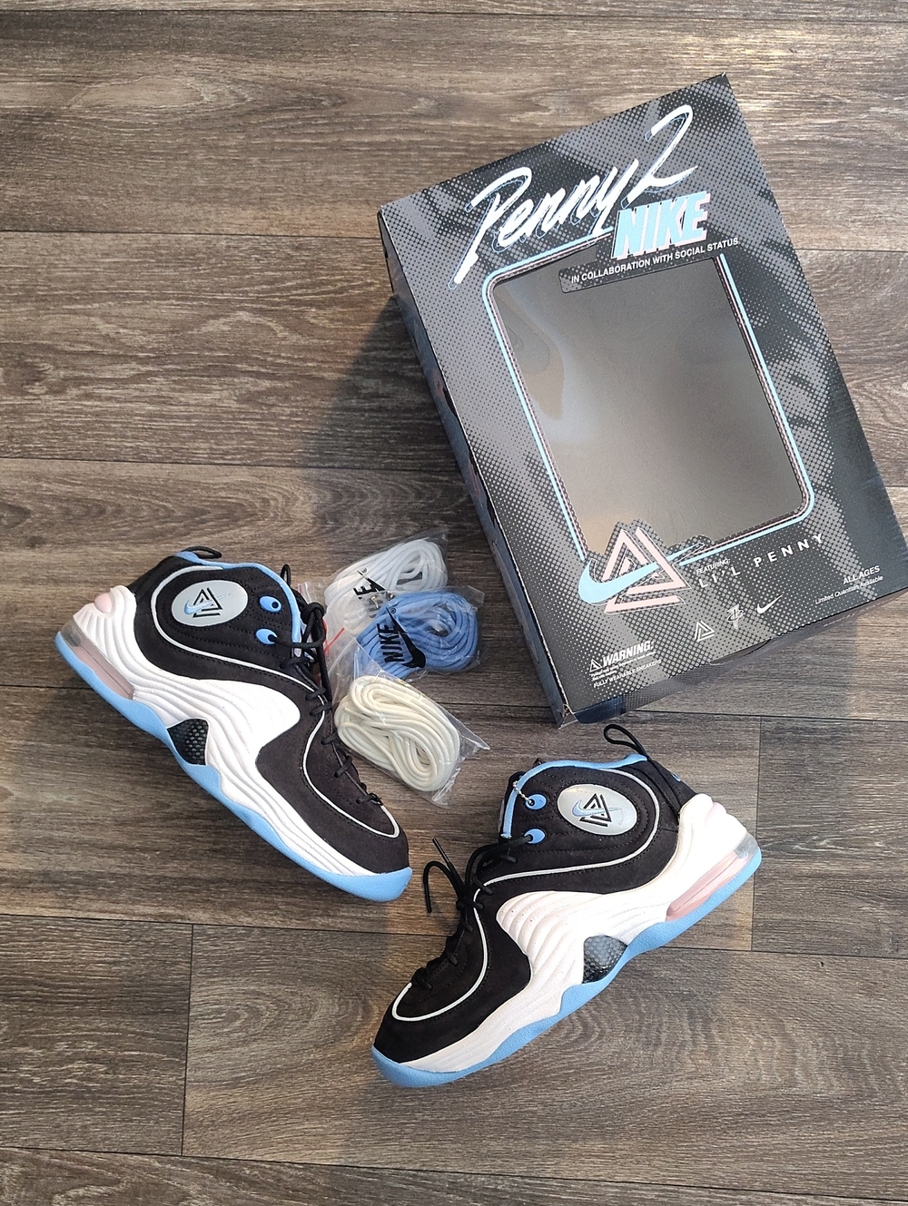 Retro Nike Air Penny 2 Basketball Social Status Lil Penny Edition